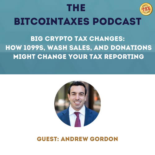 Big Crypto Tax Changes: How 1099s, Wash Sales, and Donations Might Change Your Tax Reporting