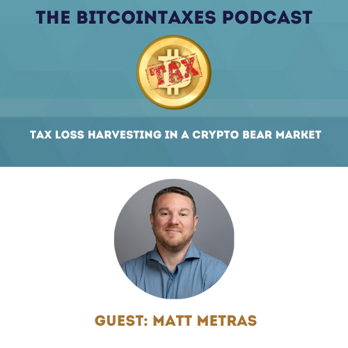 Tax Loss Harvesting In A Crypto Bear Market