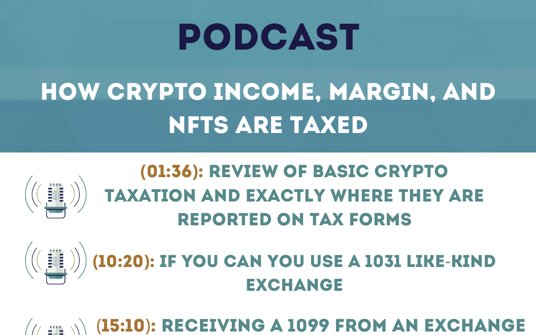 How Crypto Income, Margin, and NFTs are Taxed